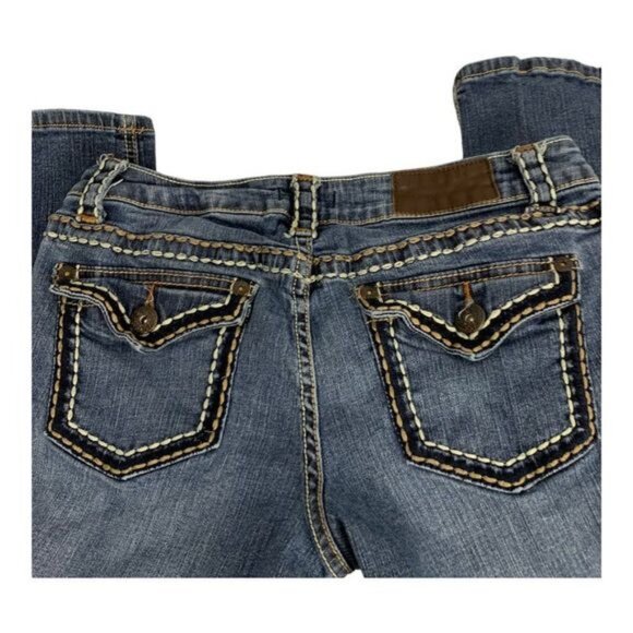 Soundgirl Womens Junior Jeans Size 11 Blue Denim - Picture 6 of 6